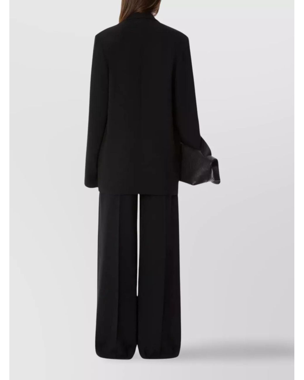 Alberta Ferretti Blue Wide-Leg Trousers