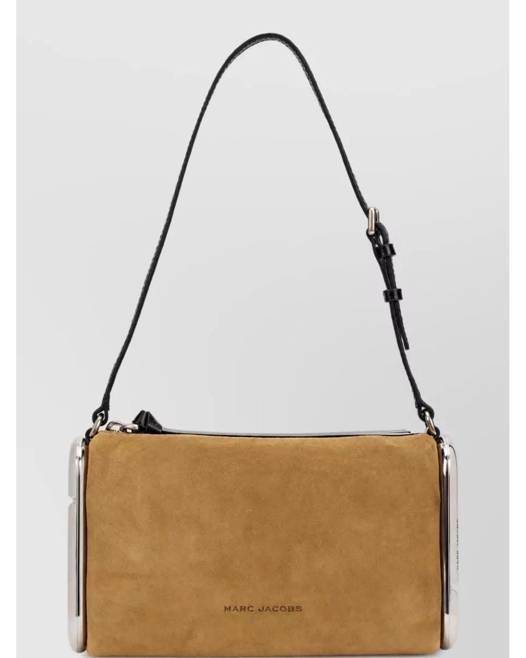 Marc Jacobs Metallic Leather Clutch Bag