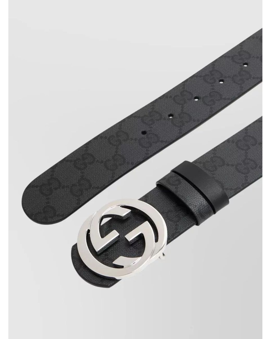Gucci Black Leather Belt 40 for men