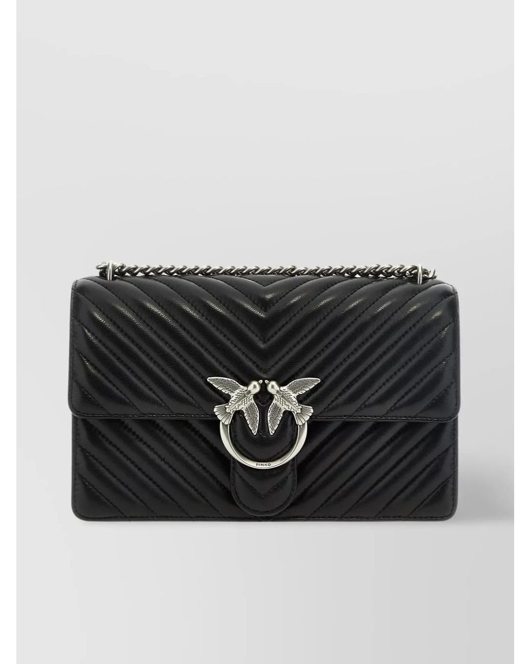 Pinko Black Love Bag One Crossbody Bag