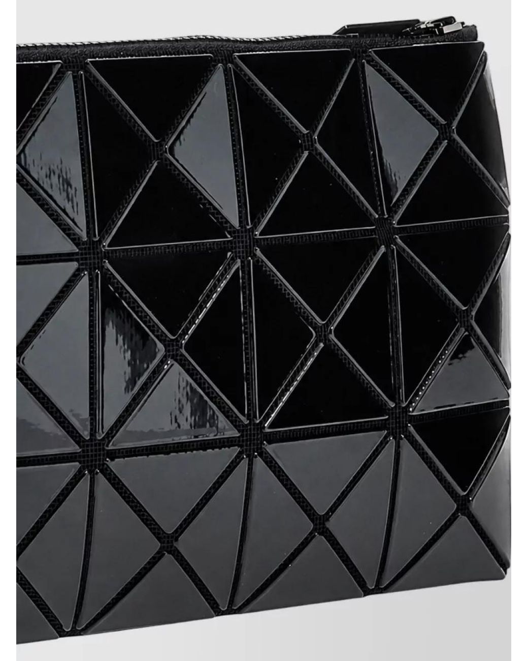 Issey Miyake Black Lucent Clutch Bag