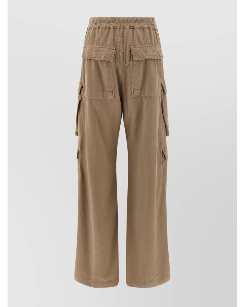 Rick Owens Natural 'Double Cargo Jumbo Belas' Pants