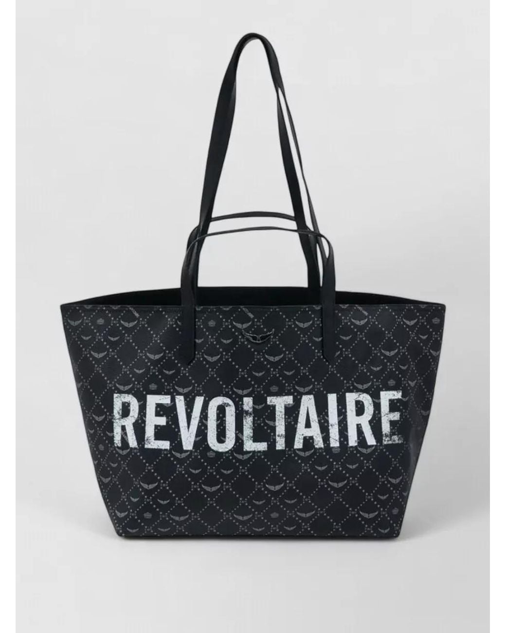 Zadig & Voltaire Black Z Shopper Synthetic Beach Bag
