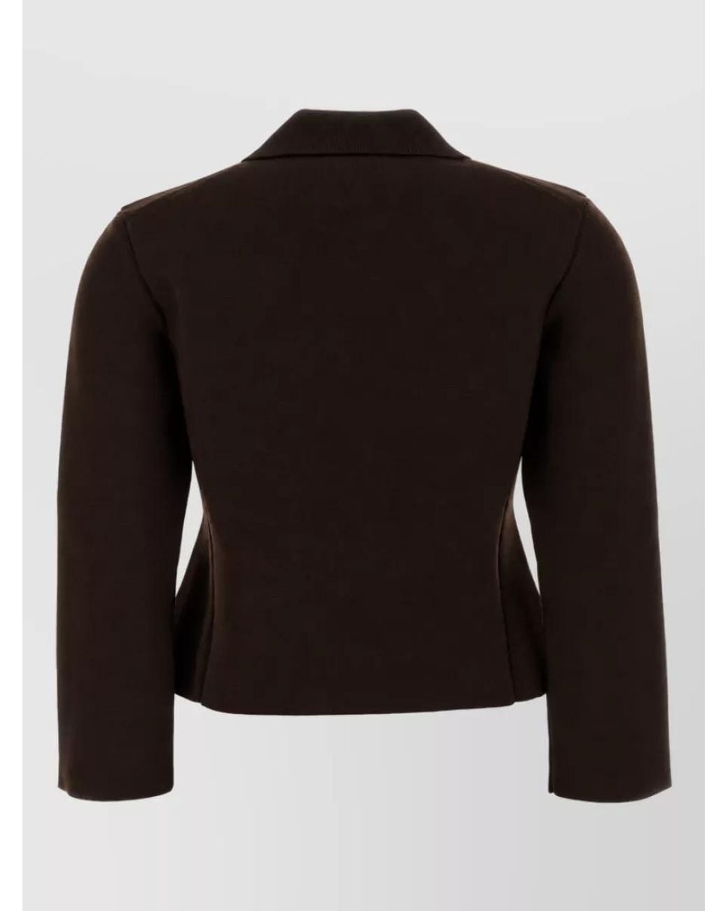 Saint Laurent Black Wool Cardigan