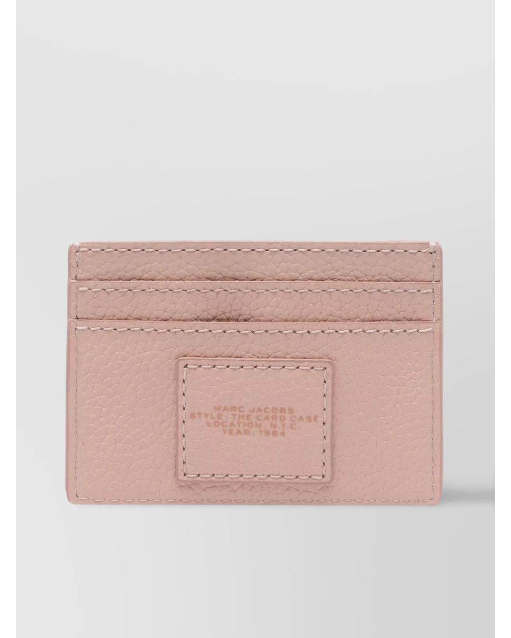 Marc Jacobs Pink Leather Cardholder