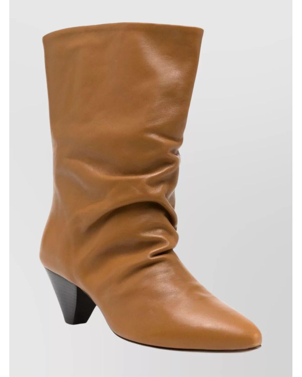 Isabel Marant Brown Leather Ankle Boots