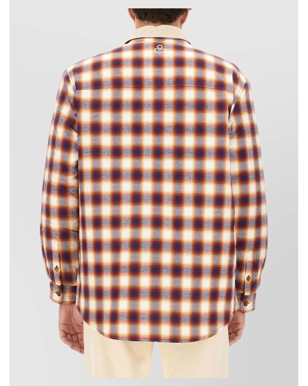 Isabel Marant White Cotton Shirt Jacket for men