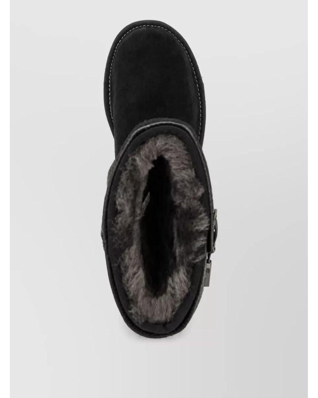 Ugg Black Leather Tall Western Boots