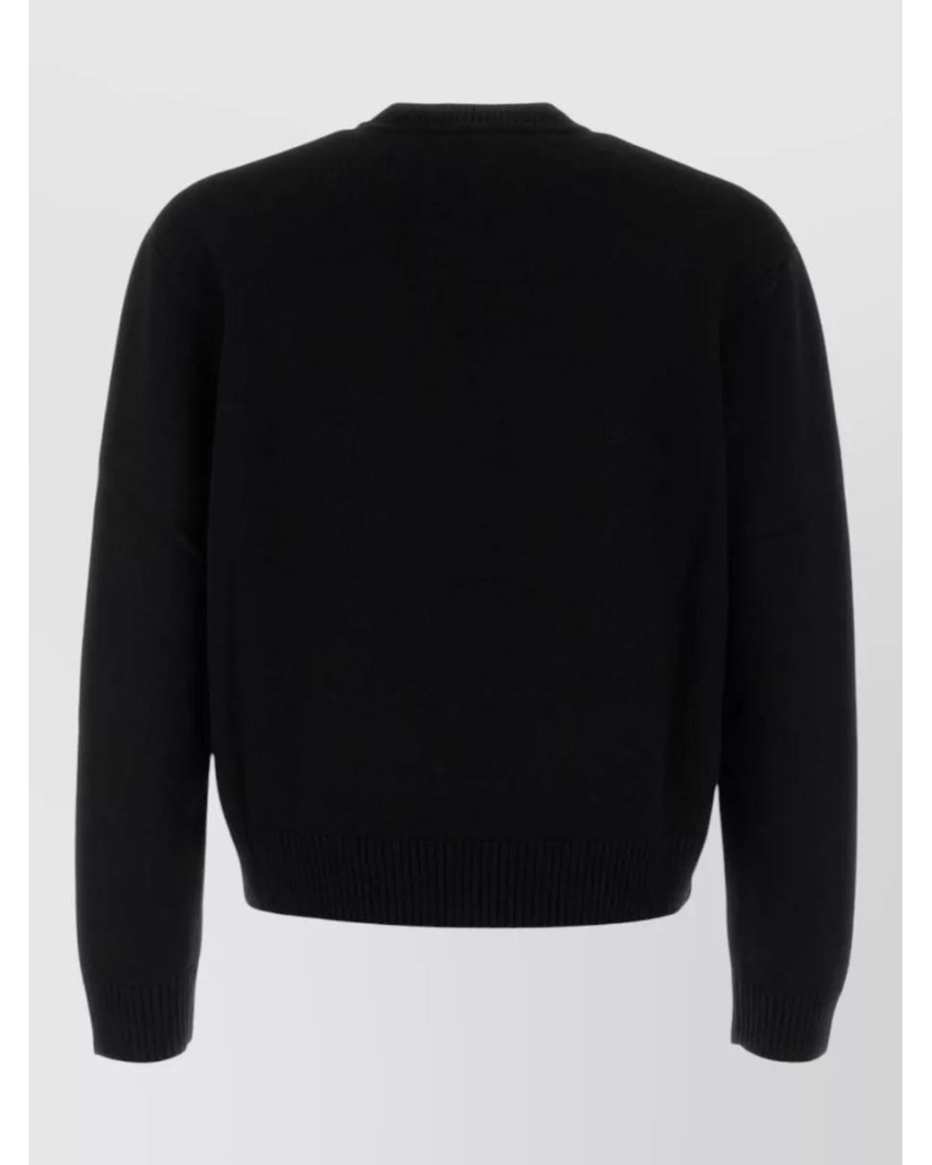Casablanca Black Wool Sweater for men