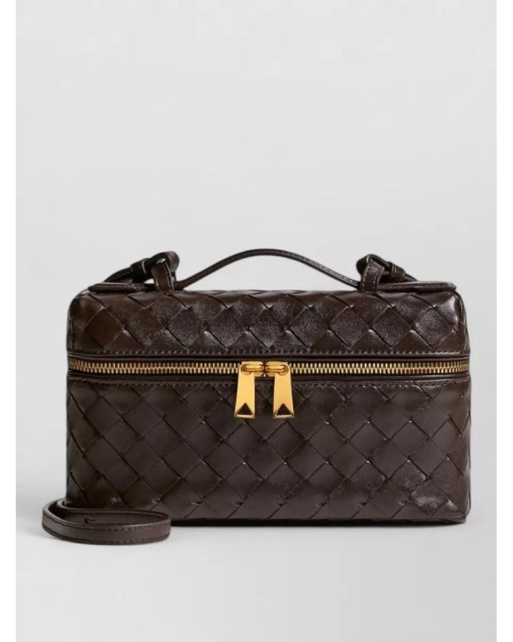 Bottega Veneta Black Bang Bang Calf Leather Clutch Bag