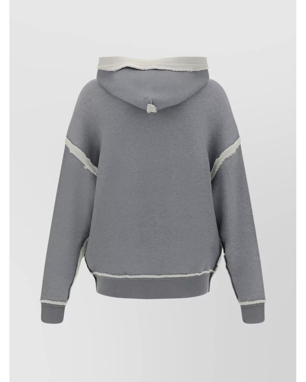 Dolce & Gabbana Gray Cashmere Hoodie for men