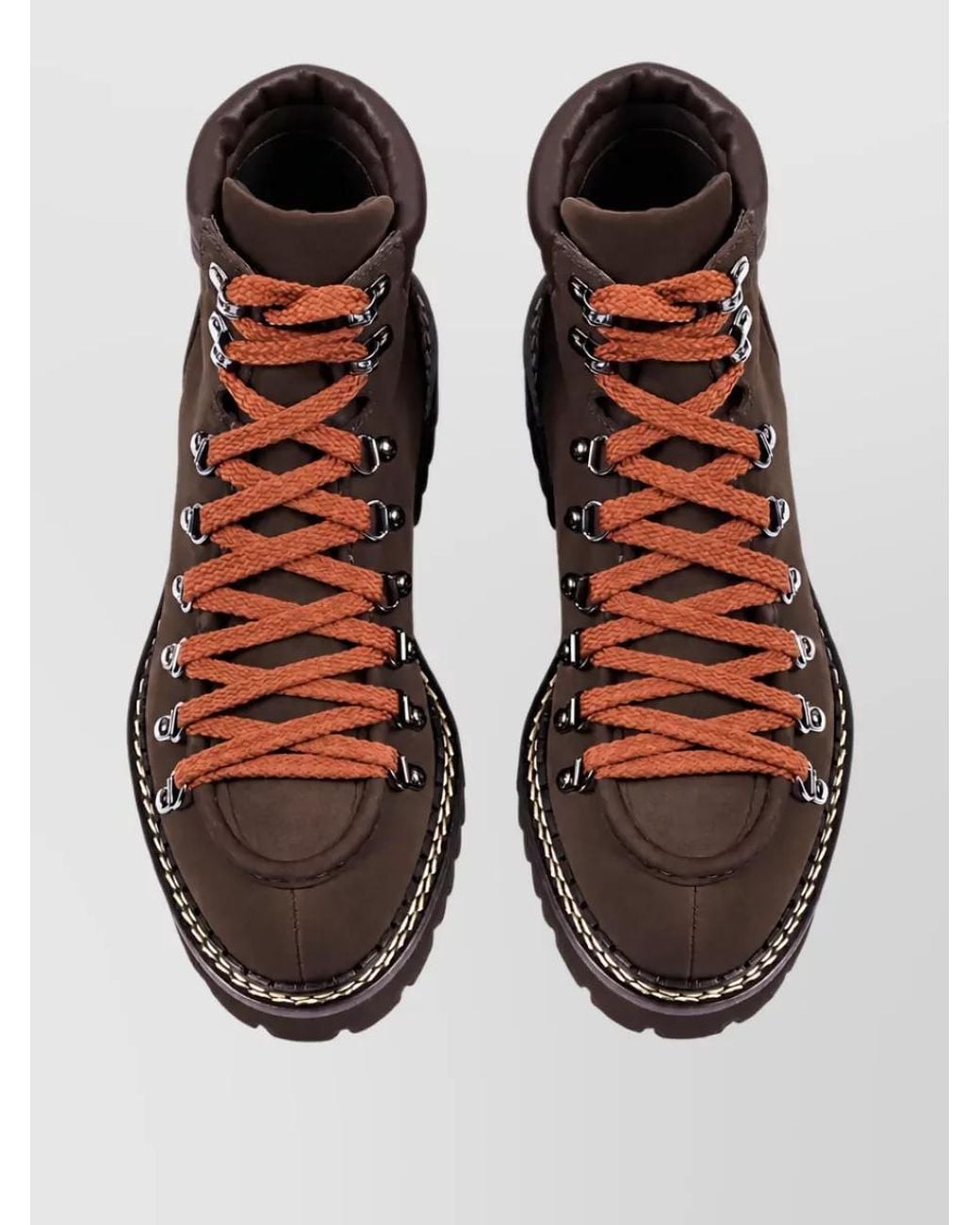 Doucal's Brown Calf Leather Ankle Boots for men
