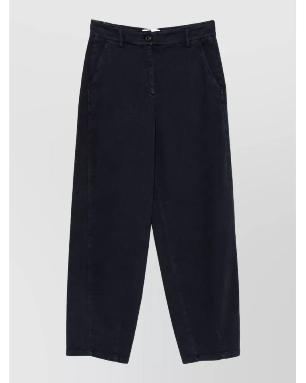 Via Masini 80 White Straight-Leg Jeans