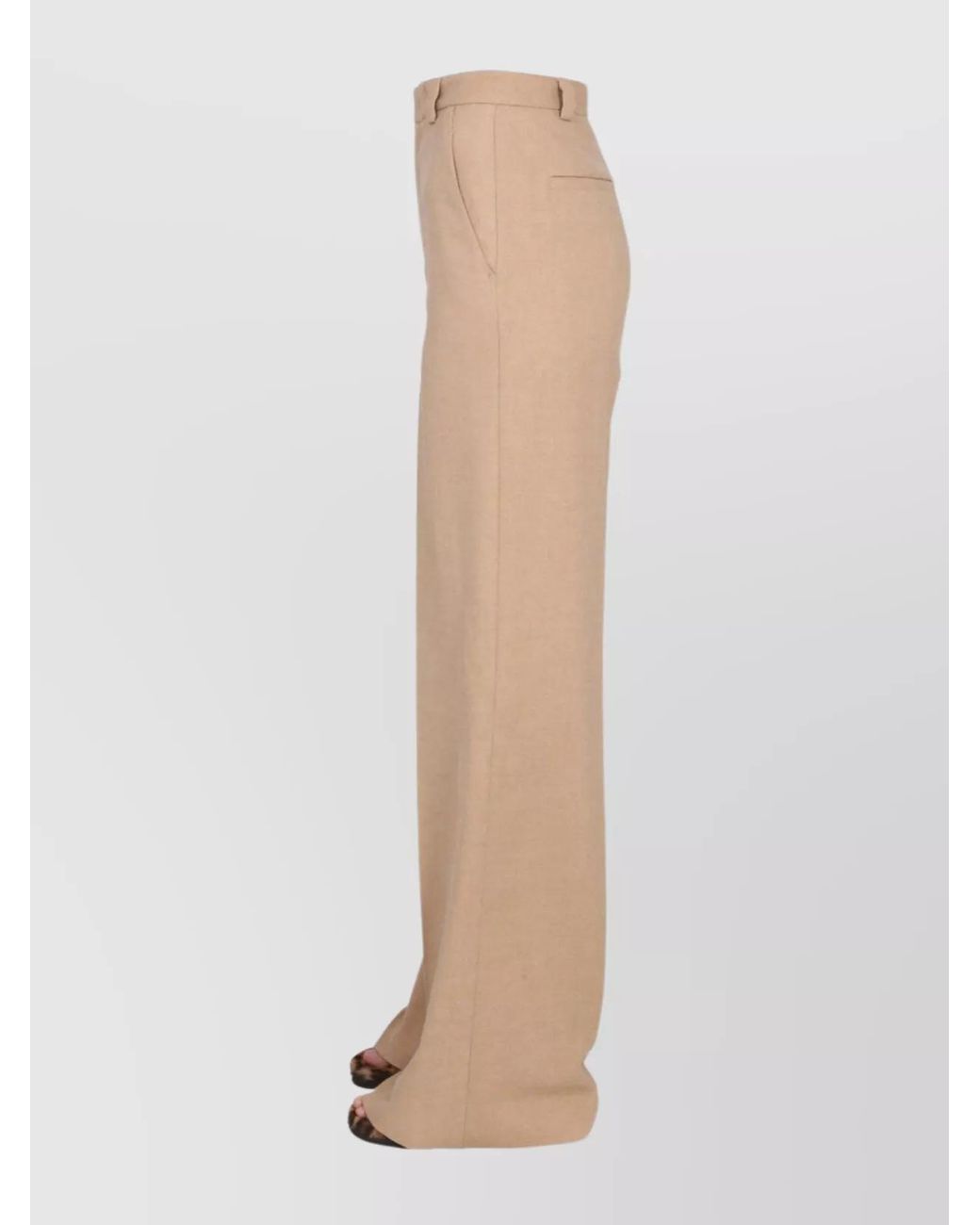 RED Valentino Natural Flared Trousers