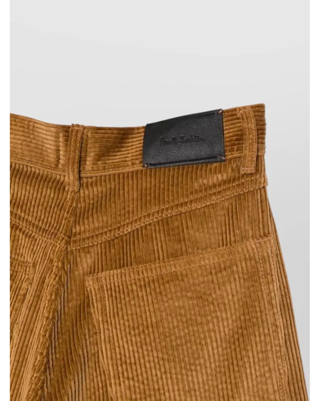 Paul Smith Multicolor Corduroy Straight-Leg Jeans