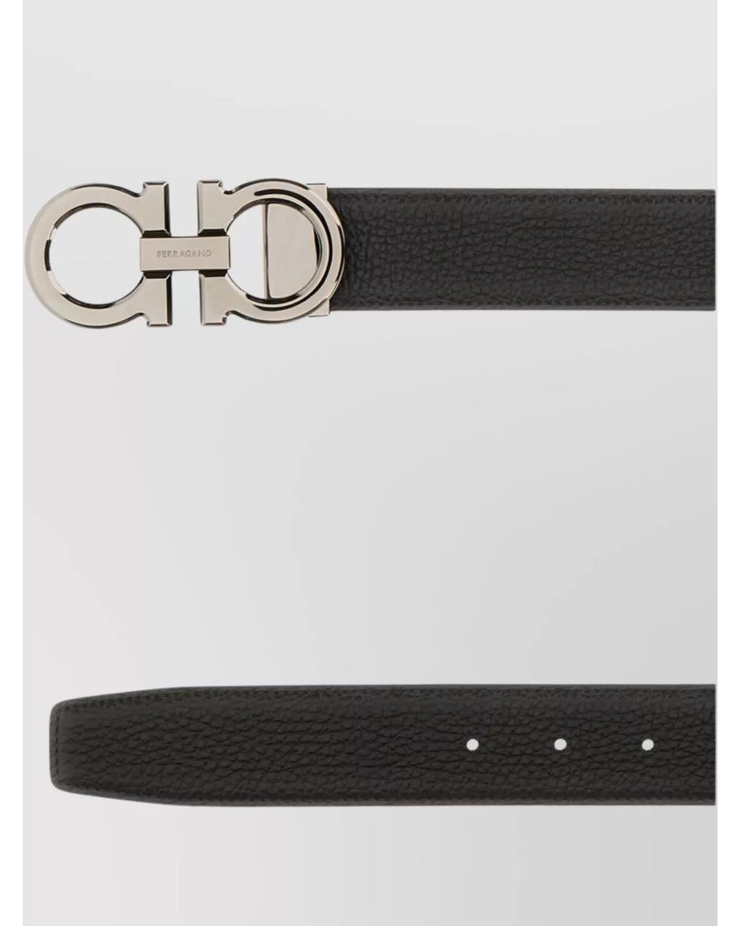 Ferragamo Multicolor Leather Reversible Belt for men