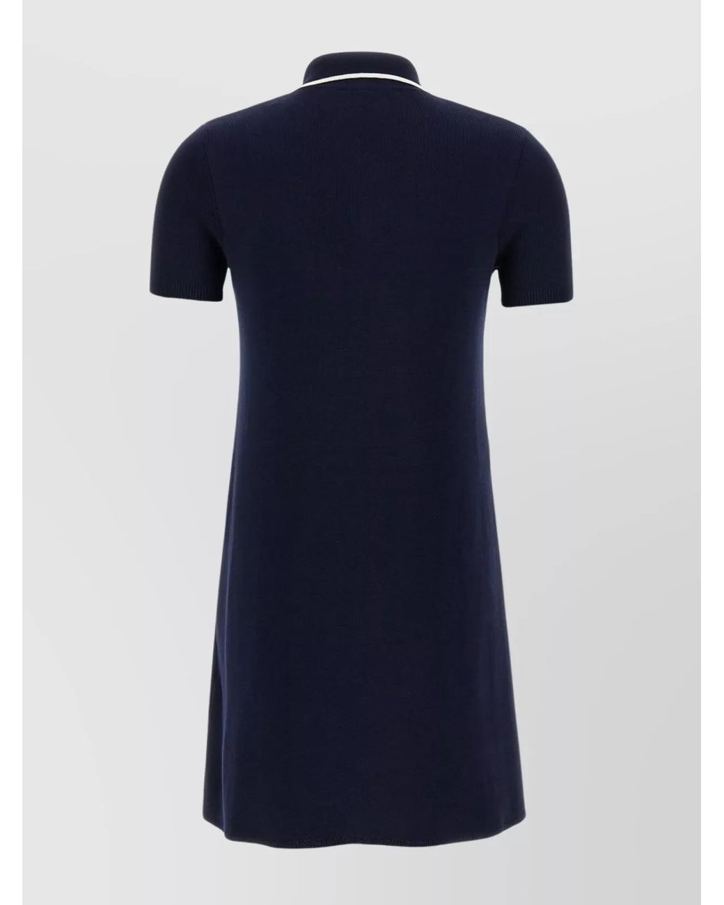 Valentino Garavani Blue Cotton Mini Dress