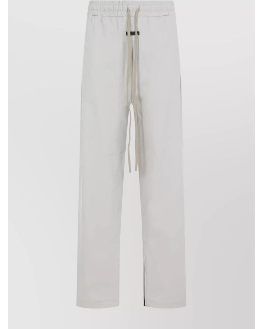 Fear Of God White Regular-Fit Track Trousers for men
