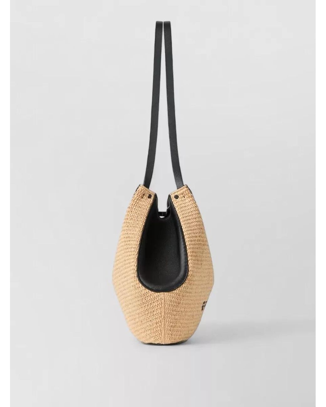 Givenchy Natural Facet Small Raffia Tote Bag