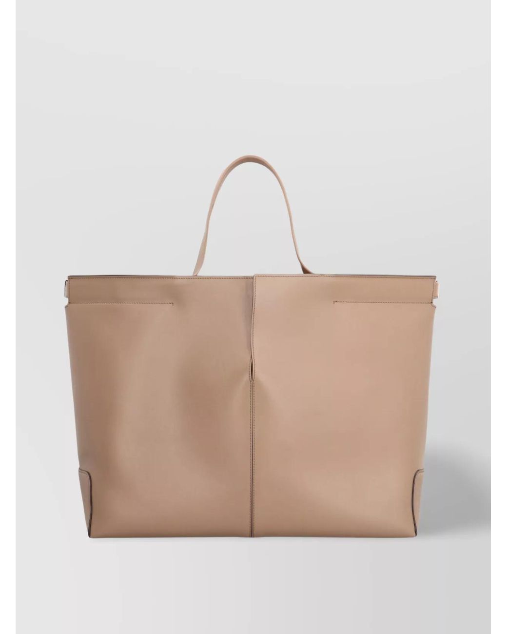Tod's Natural Leather Tote Bag