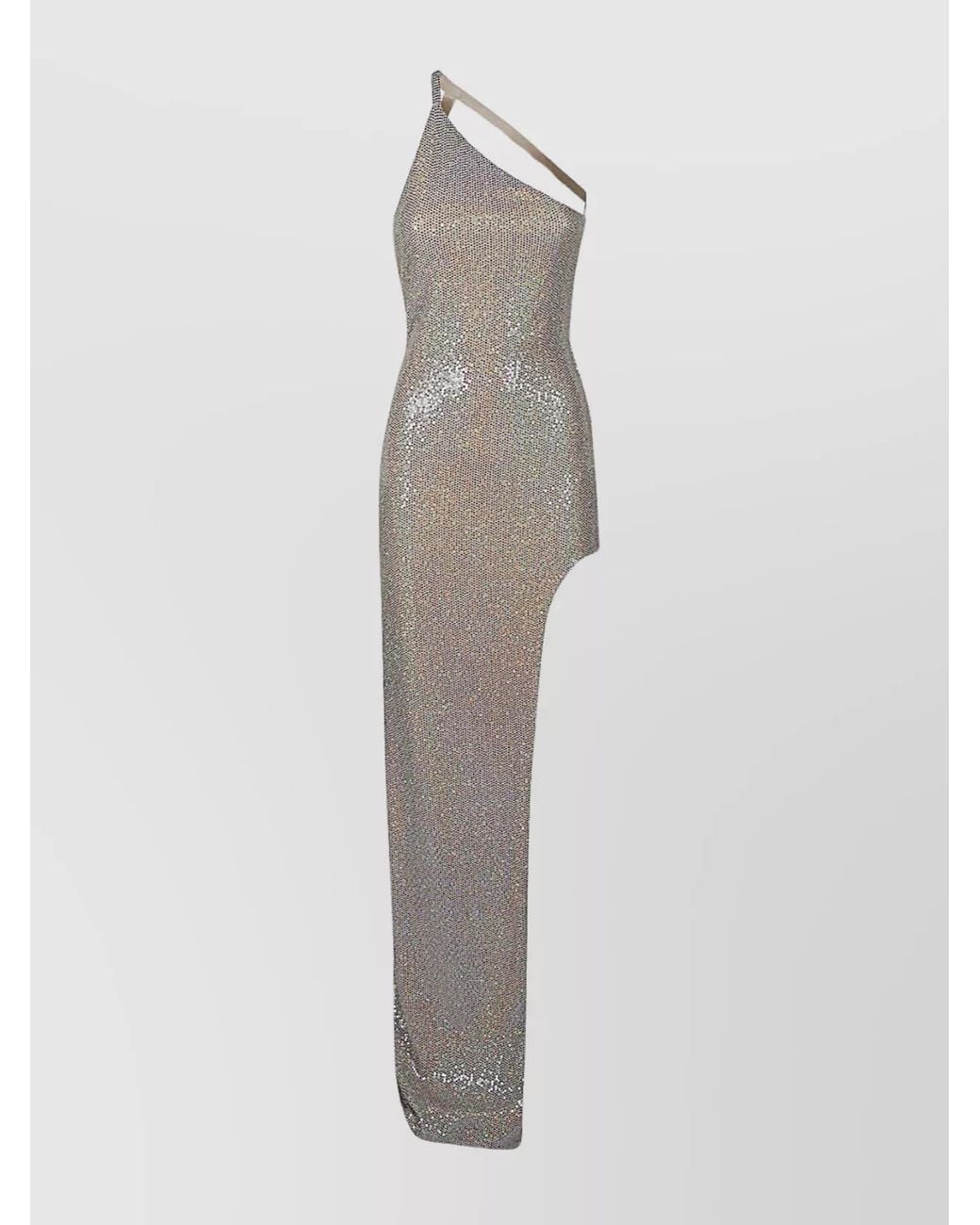 The Sei White One-Shoulder Maxi Dress