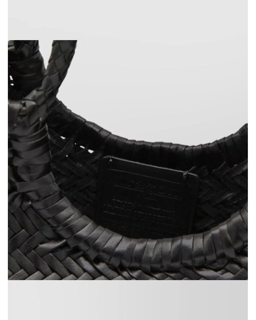 Dragon Diffusion Black Nantucket Big Leather Tote Bag