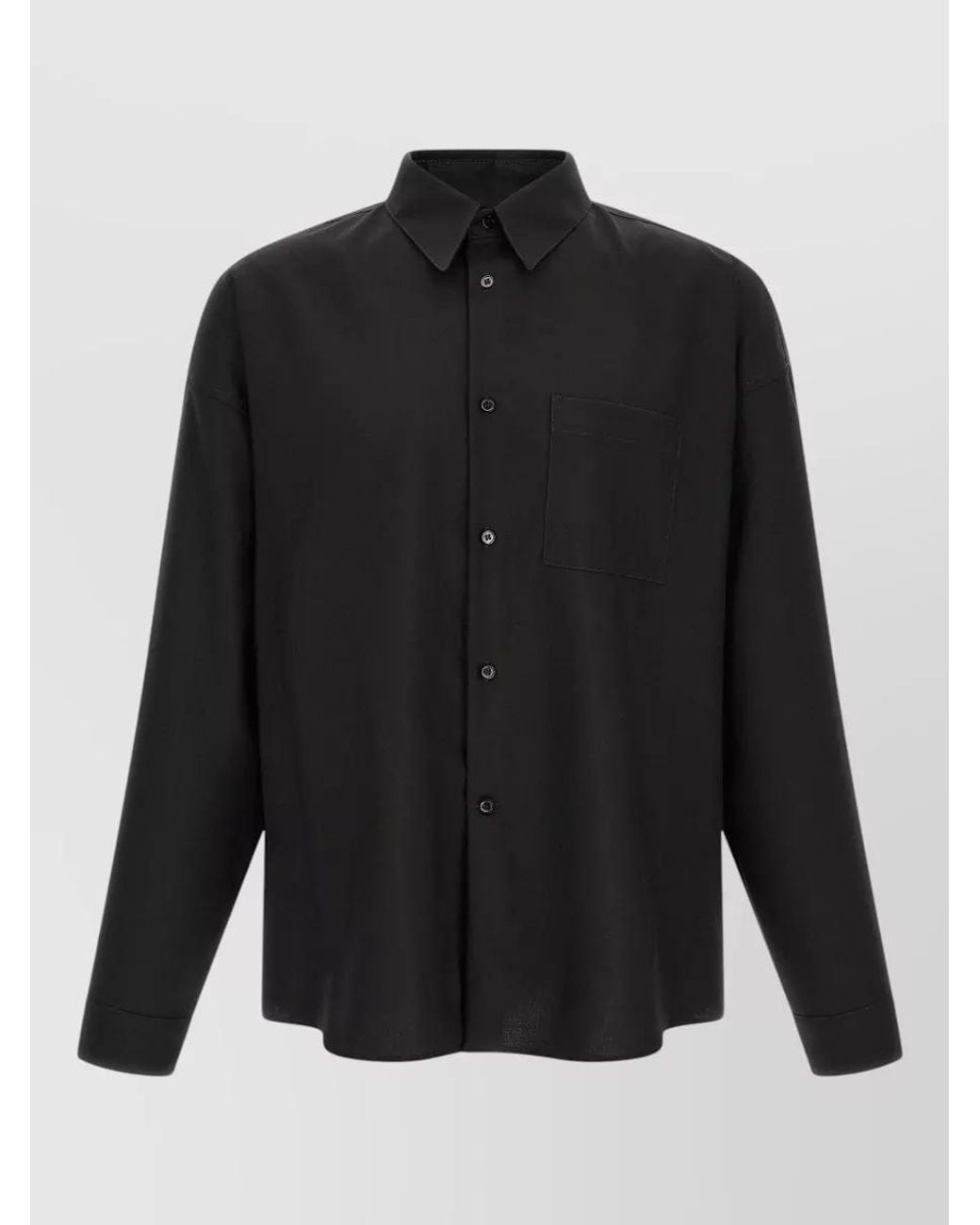Marni Black Virgin Wool Shirt for men