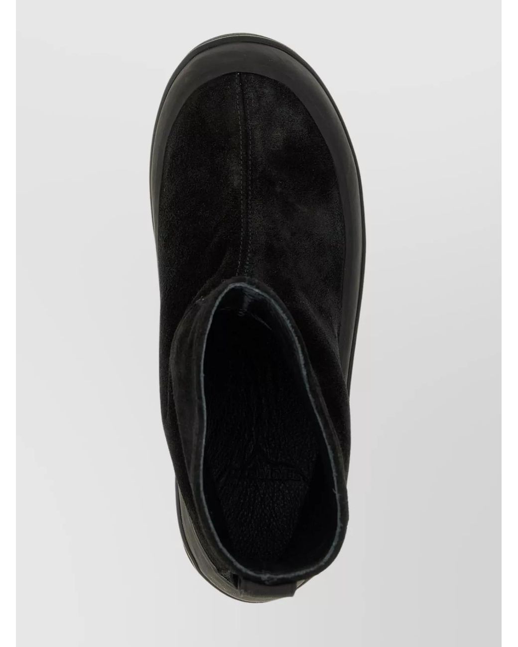 Stone Island Black Suede Ankle Boots for men