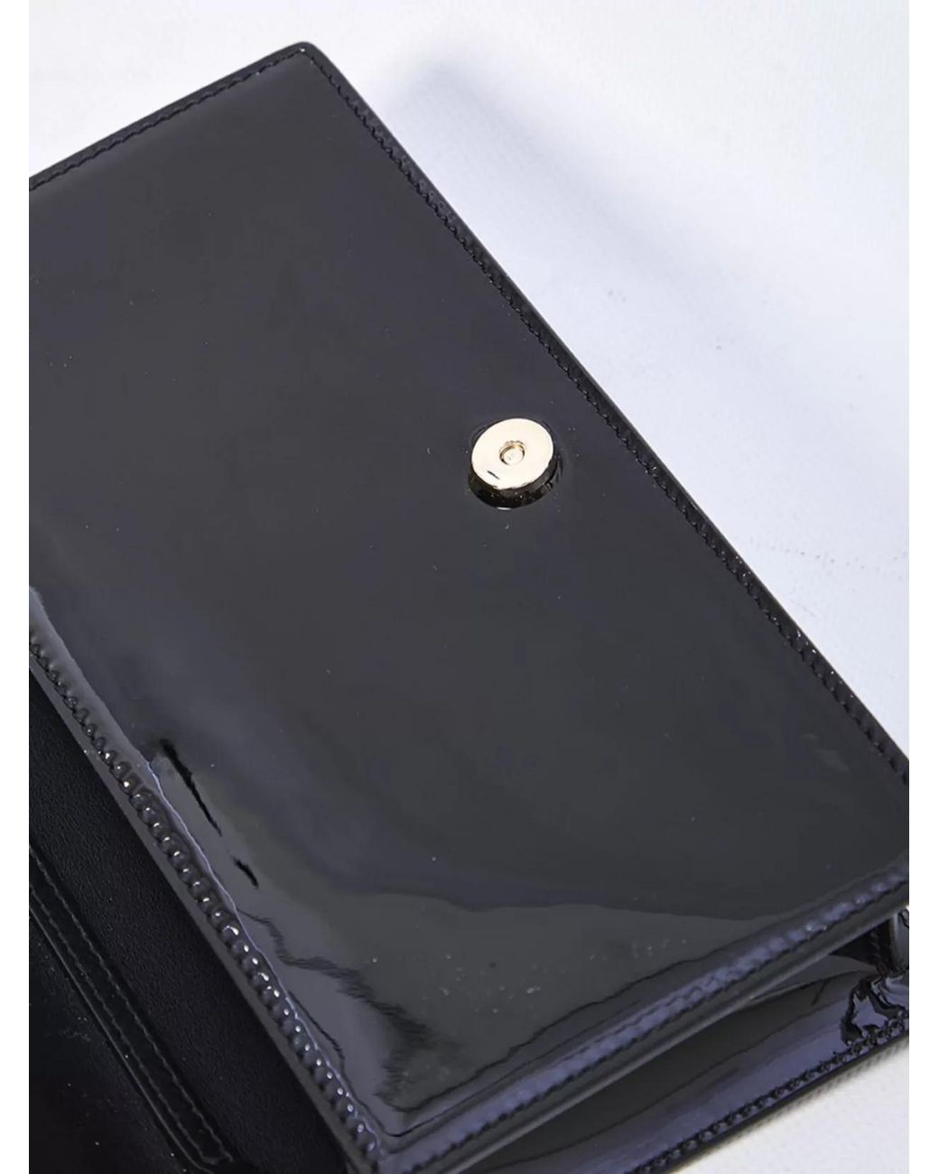 Christian Louboutin Black Bettina Leather Clutch Bag