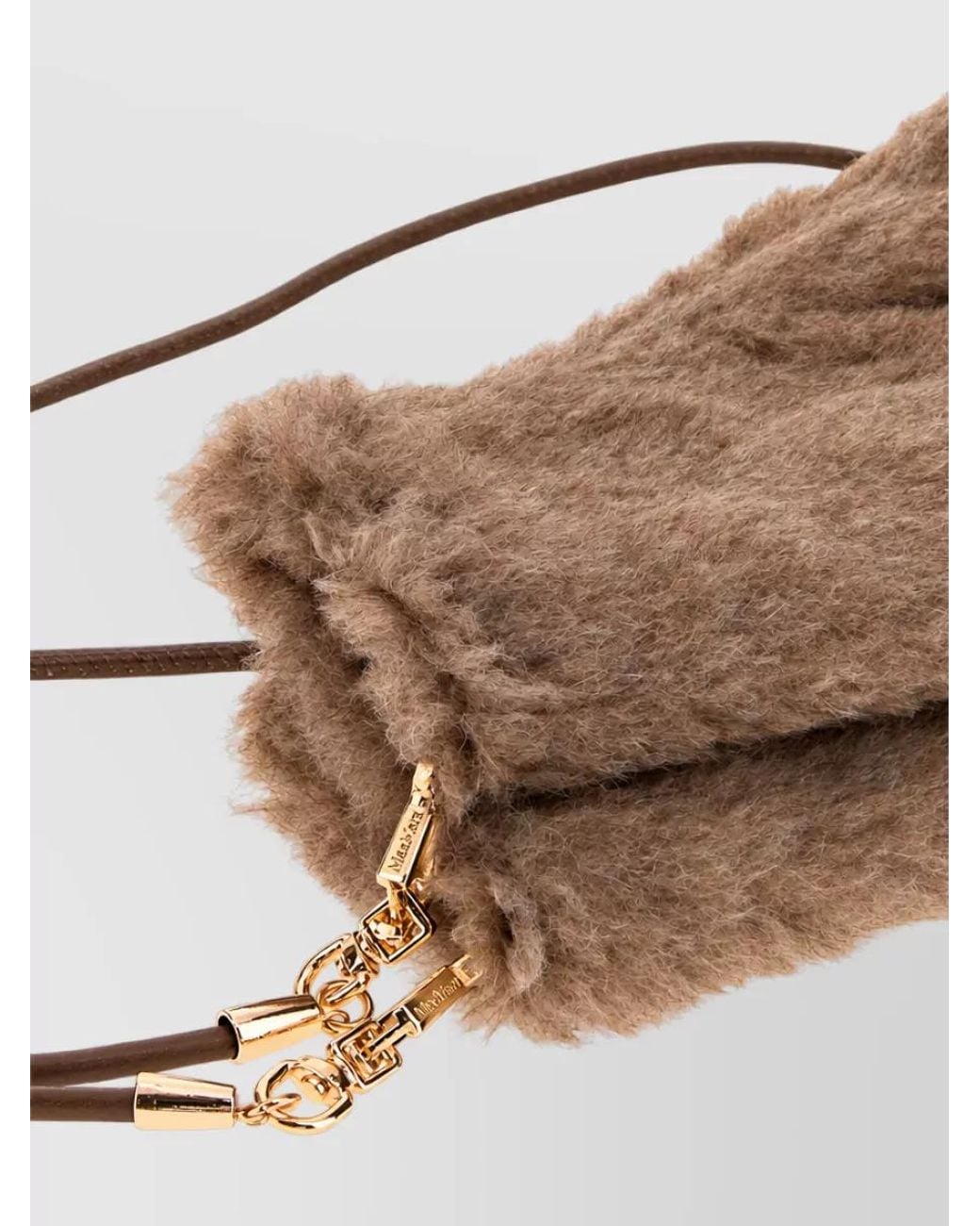 Max Mara Brown Cashmere Gloves