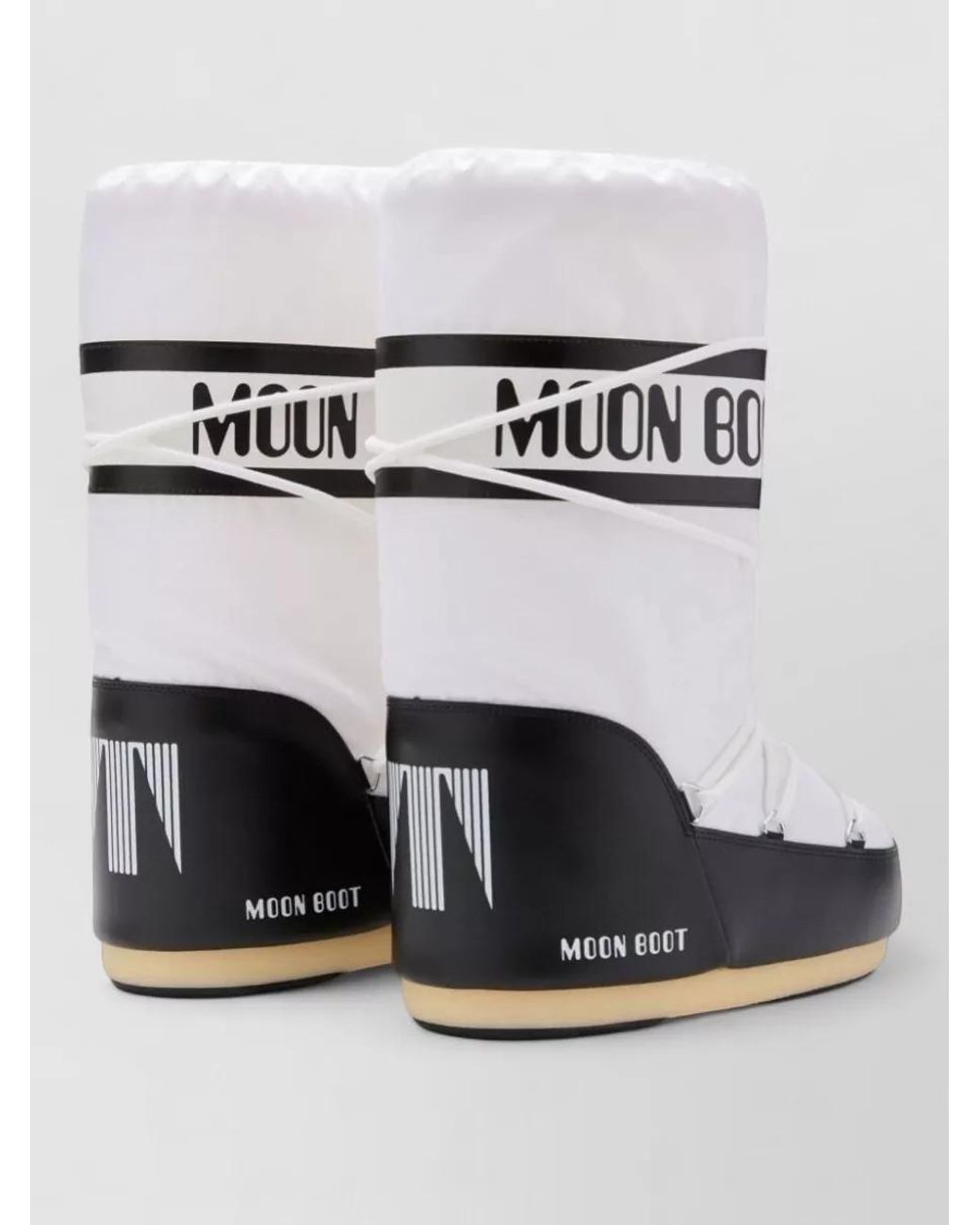 Moon Boot Gray Two Tone Icon Snow Boots for men