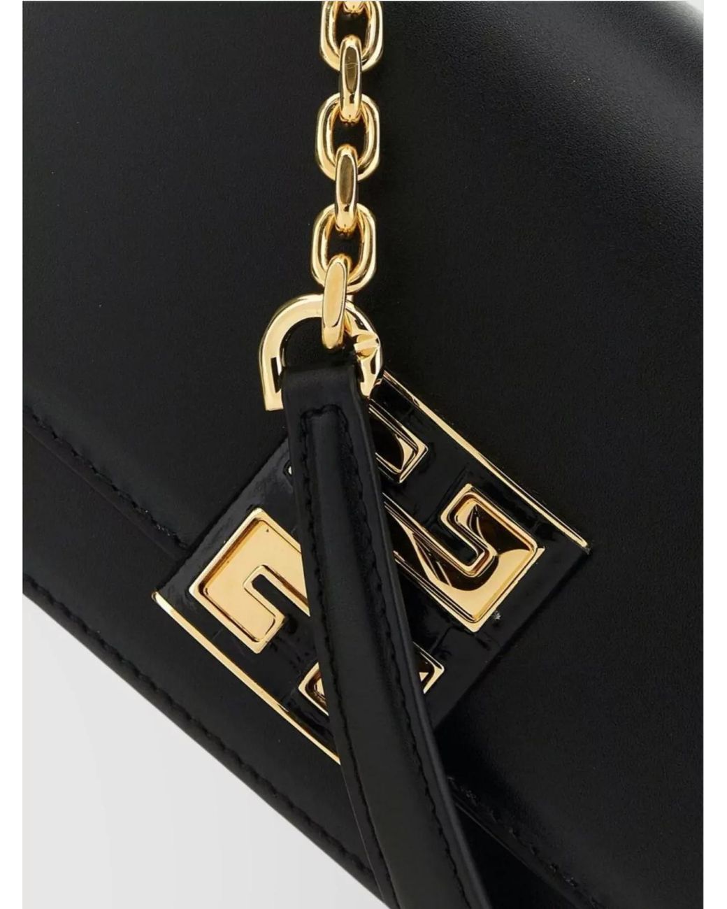 Givenchy Black Small Calf Leather Shoulder Bag