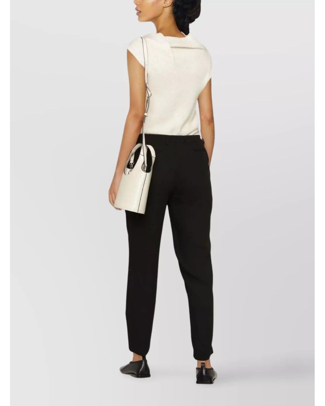 Fabiana Filippi Black Tailored Trousers