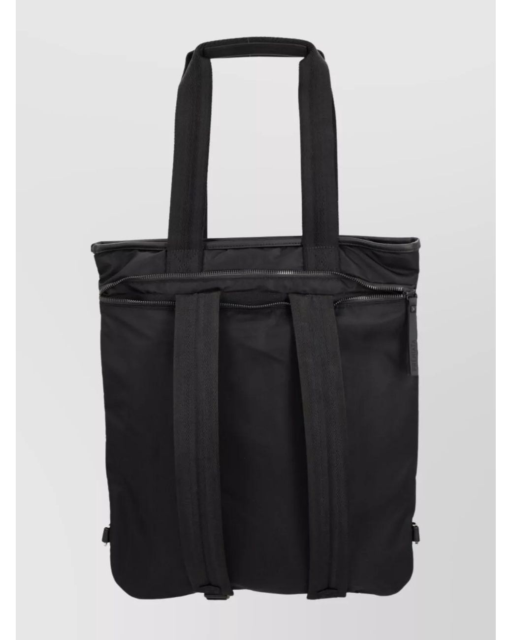 Premiata Black Nylon Backpack for men