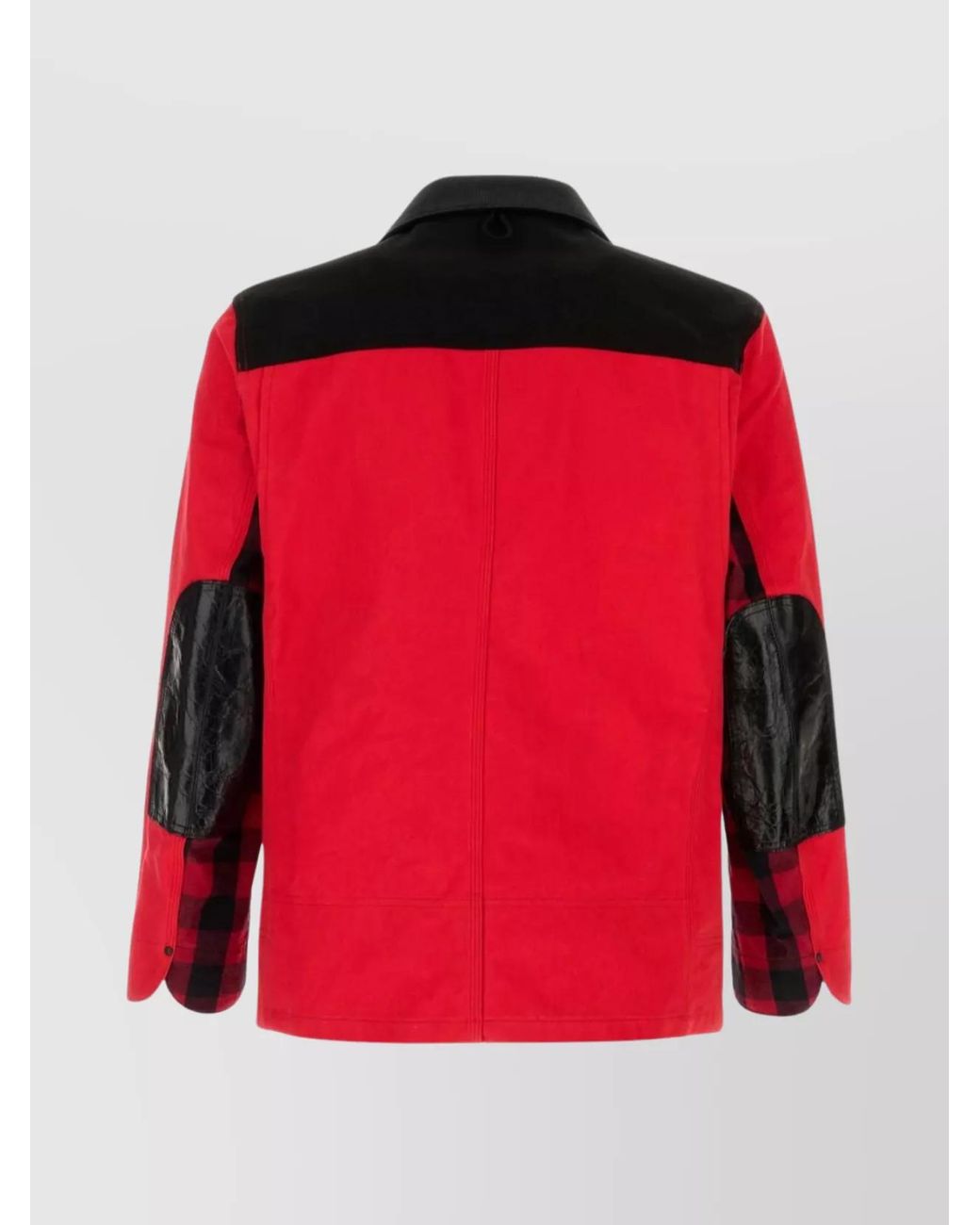 Junya Watanabe Red Denim Shirt Jacket for men