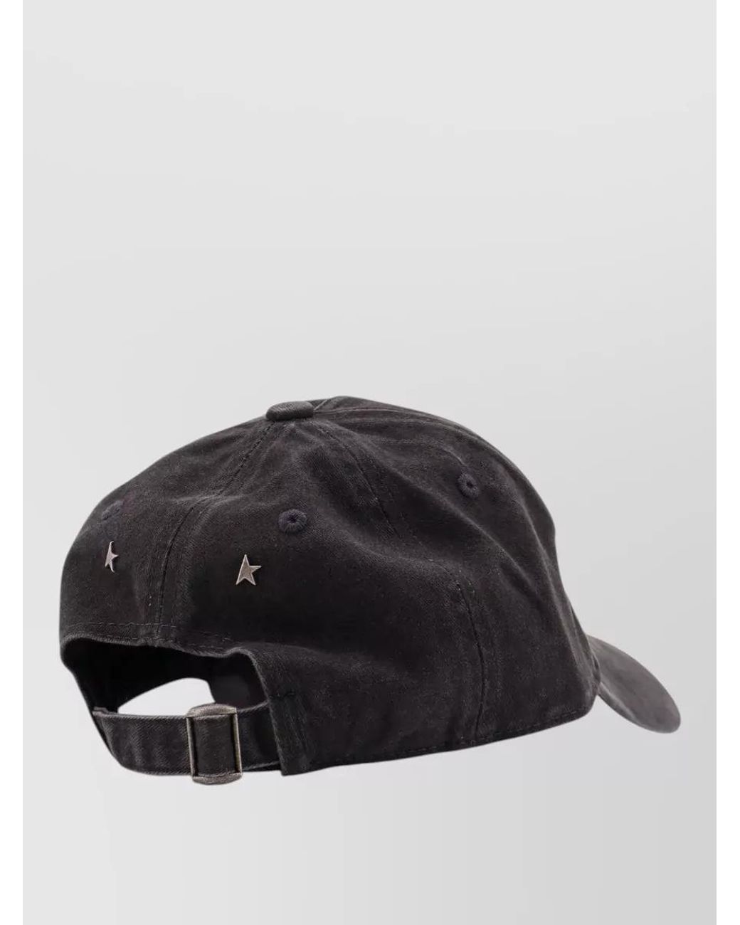 Golden Goose Deluxe Brand Gray Cotton Baseball Cap for men