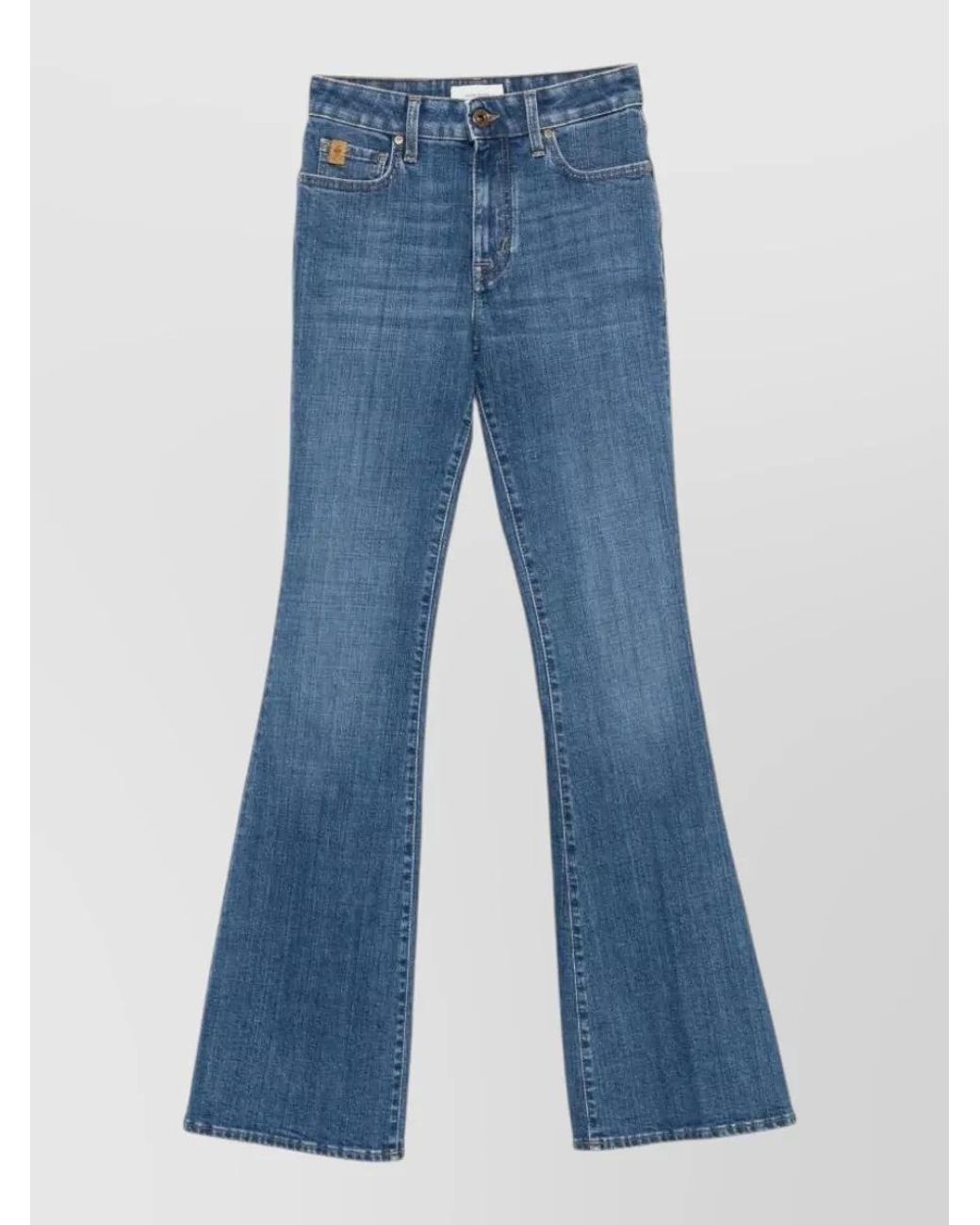 Jacob Cohen Blue Flared Denim Jeans