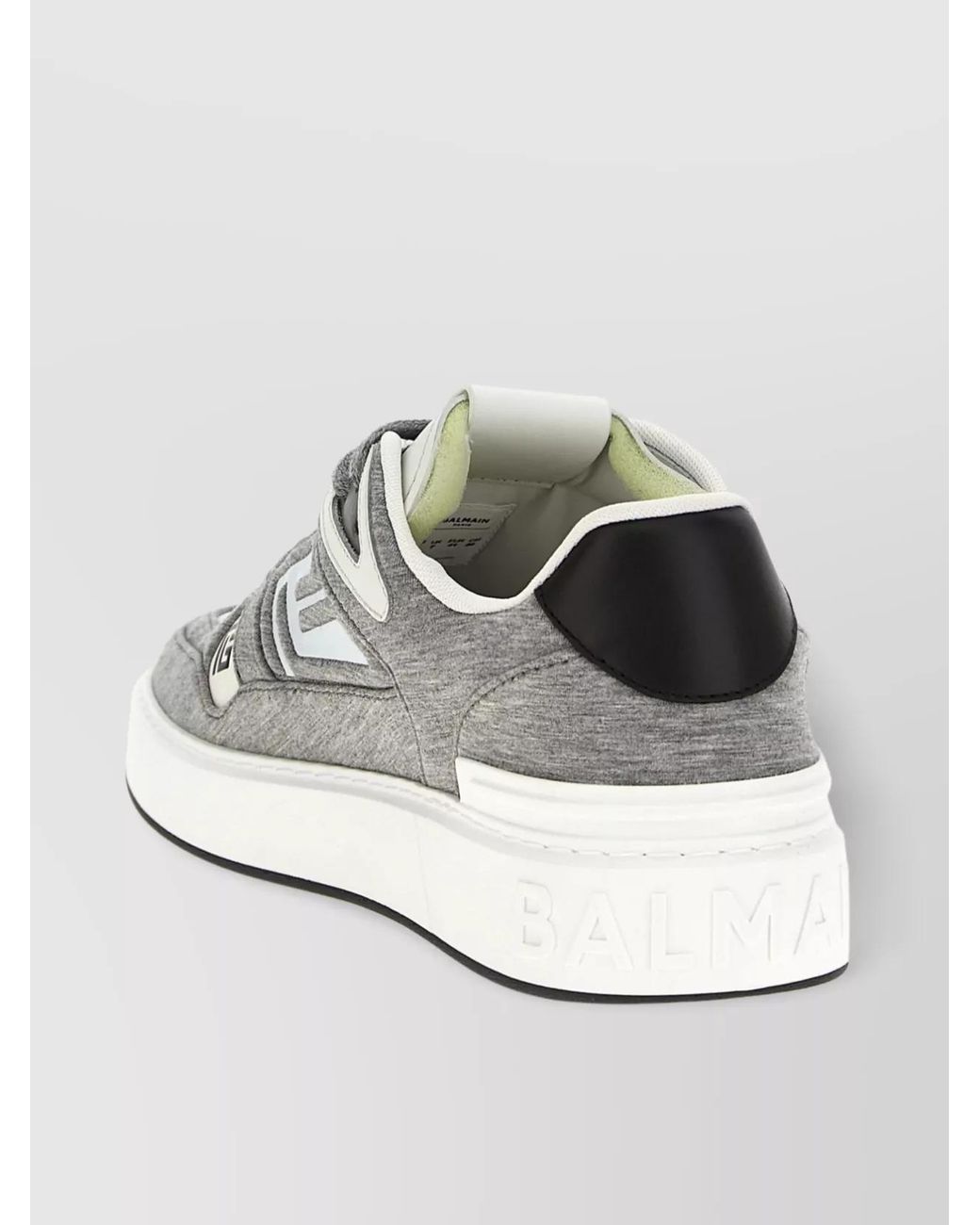 Balmain Metallic B-Court Skate Low-Top Sneakers for men