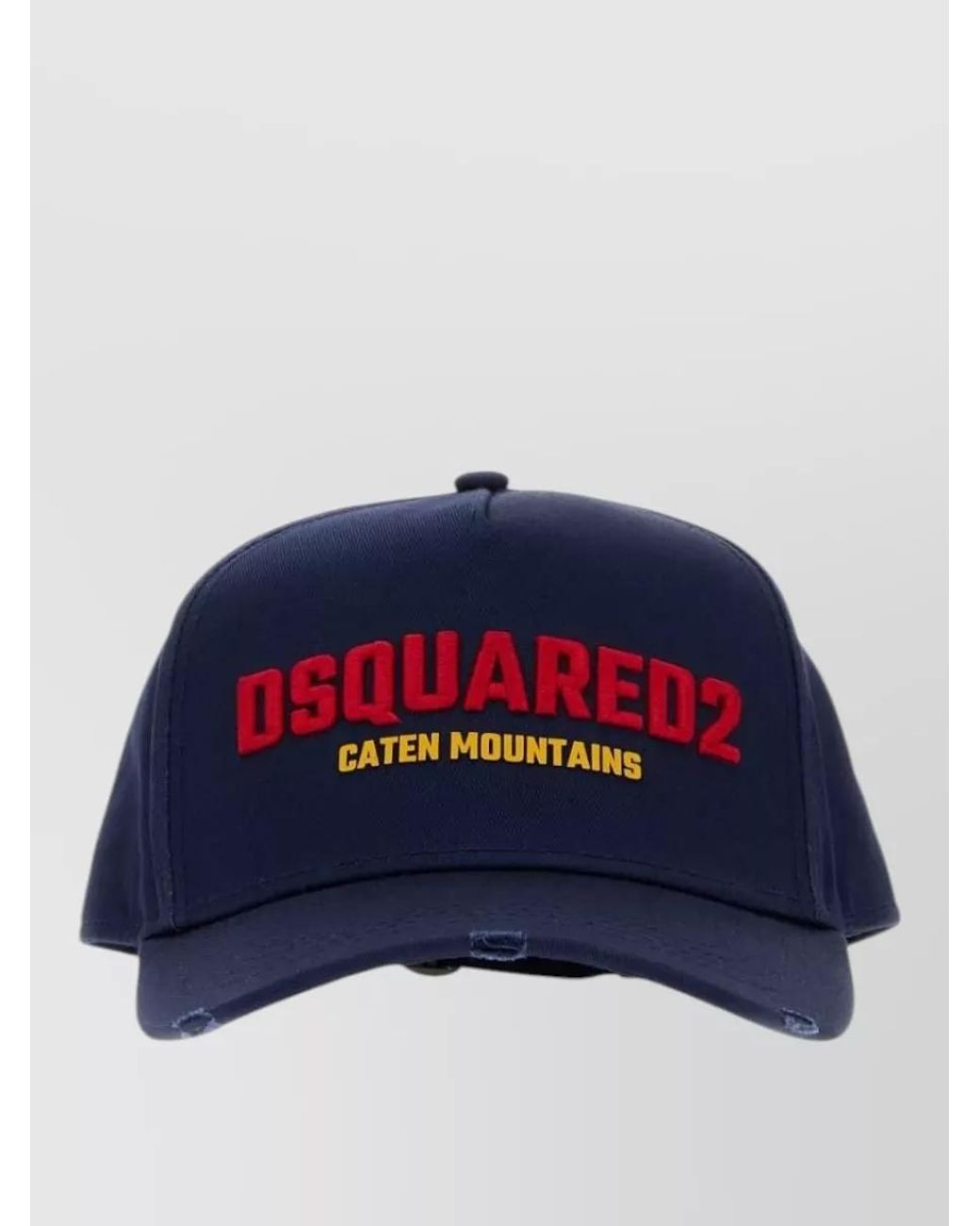 DSquared² Blue Cotton Baseball Cap for men