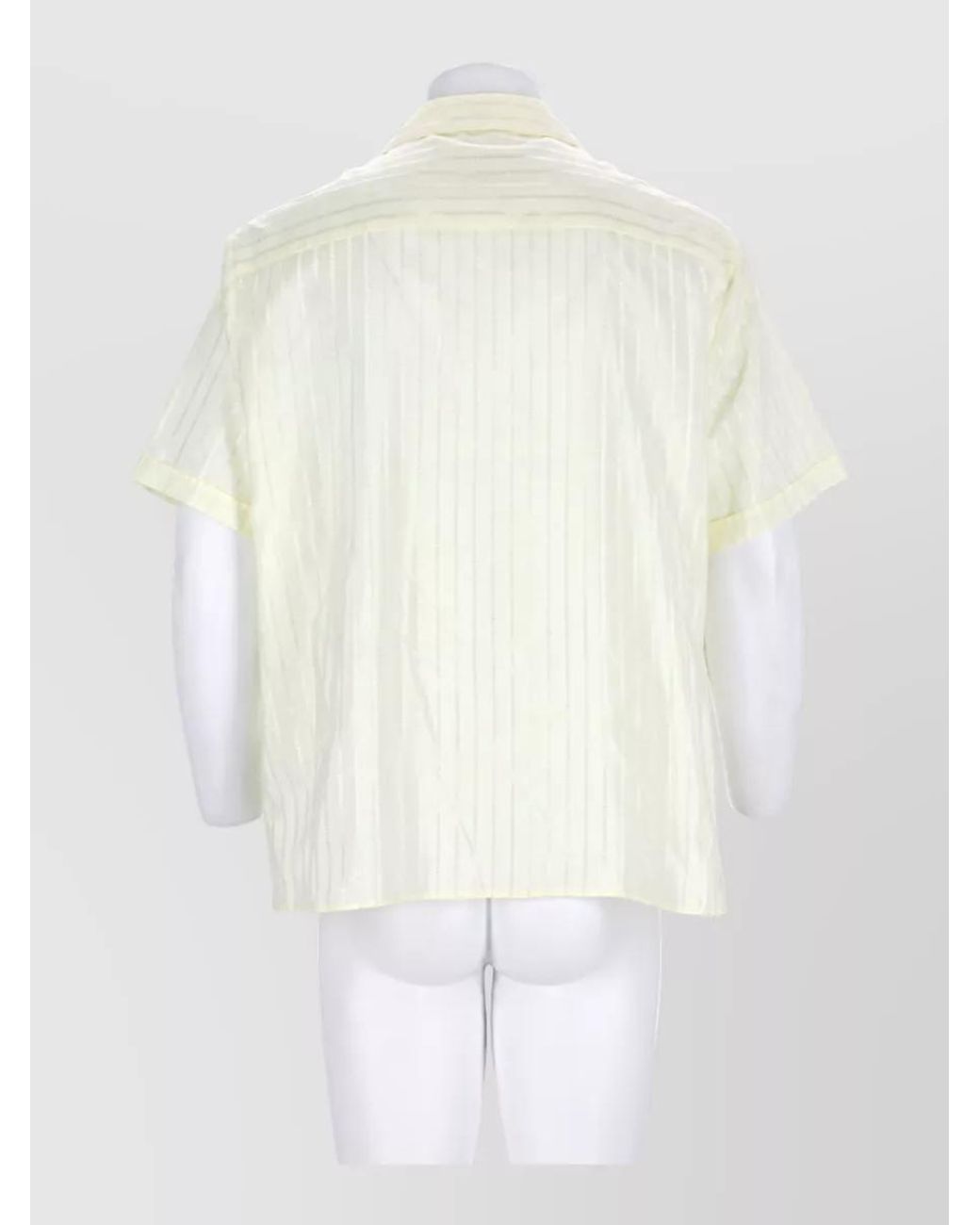 Versace White Silk Blend Shirt for men