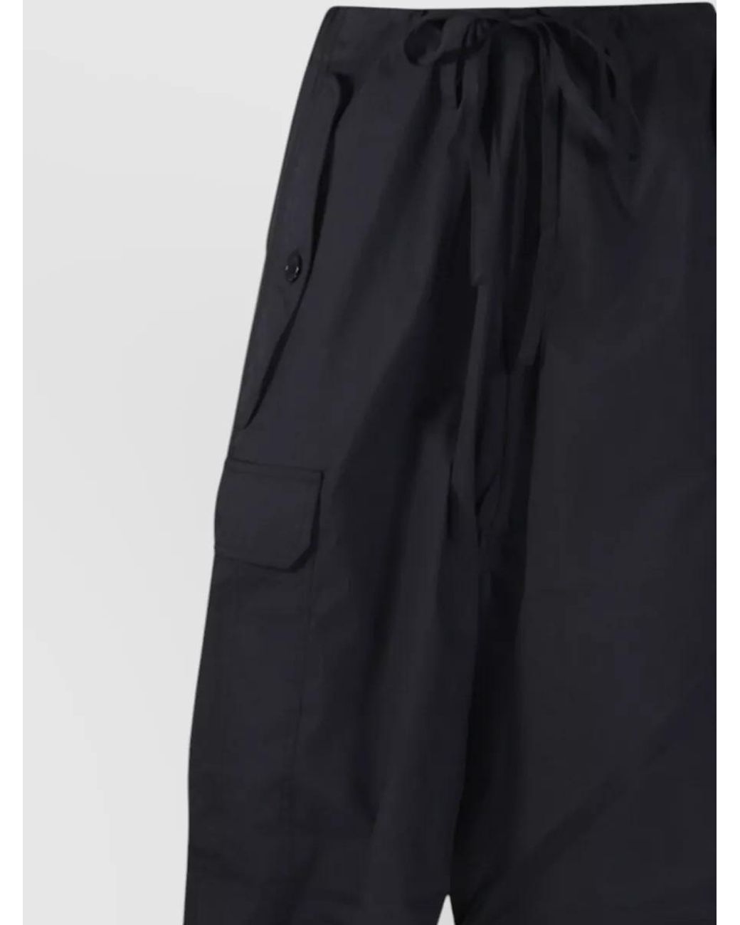 P.A.R.O.S.H. Blue Cropped Trousers