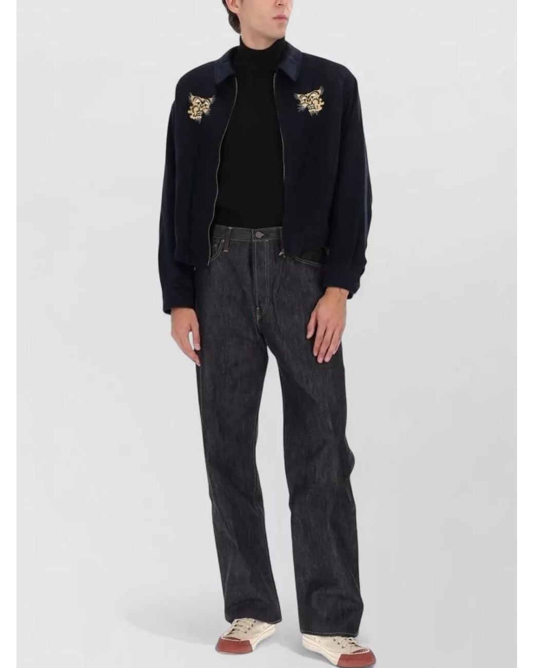 Visvim Black Silk Lightweight Jacket for men