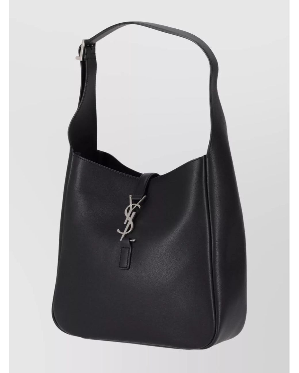 Saint Laurent Black Le 5 À 7 Micro Leather Shoulder Bag