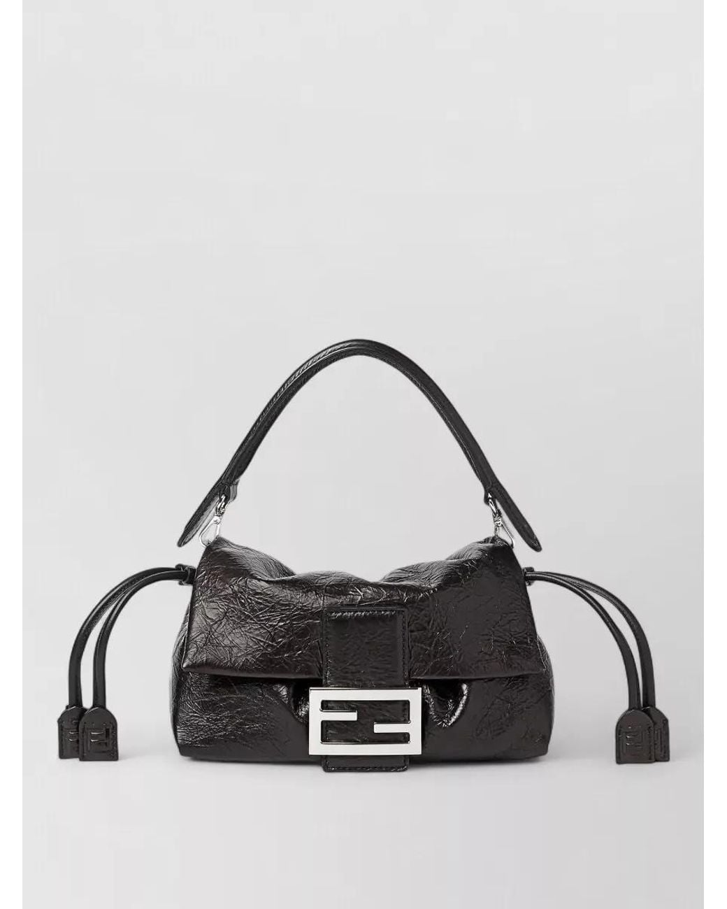 Fendi Multicolor Baguette Soft Small Leather Shoulder Bag