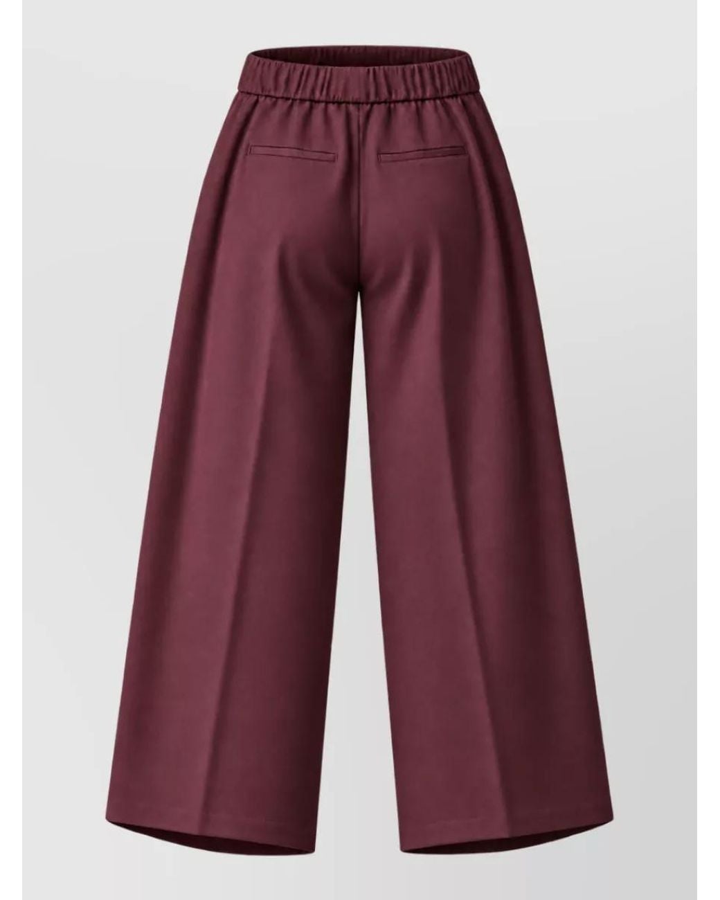 Peserico Purple Loungewear Trousers