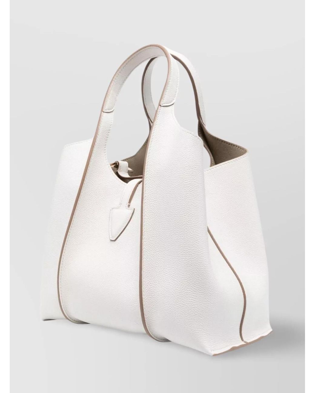 Tod's Natural T Timeless Mini Leather Shoulder Bag