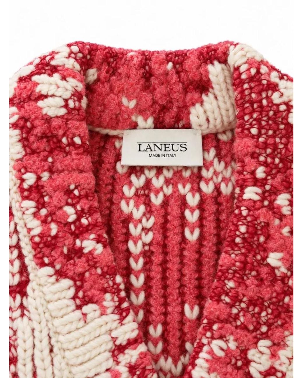 Laneus Red Fitted Jacket