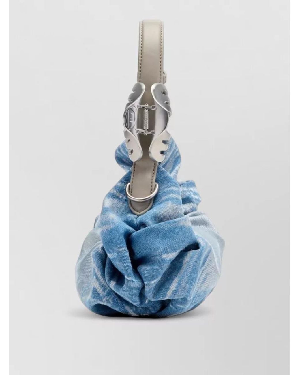 DIESEL Blue Grab-D Small Shoulder Bag