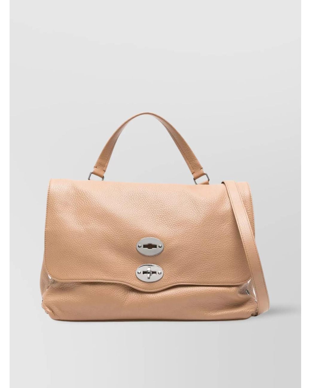 Zanellato Natural Leather Shoulder Bag