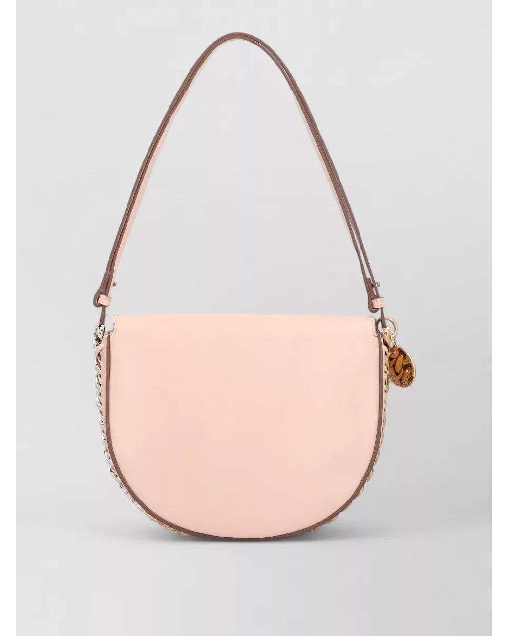 Stella McCartney Pink Frayme Medium Shoulder Bag